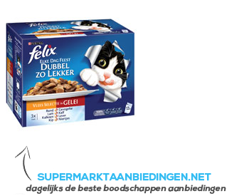 Felix Dubbel zo lekker in gelei vlees aanbieding