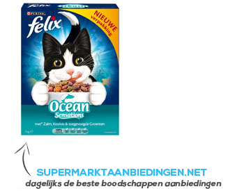 Felix Ocean sensations zalm/ koolvis/ groenten aanbieding