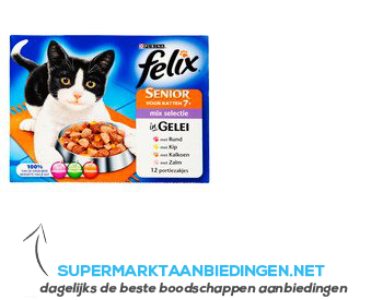 Felix Senior in gelei aanbieding