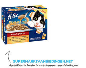 Felix Sensations saus surprise vlees aanbieding