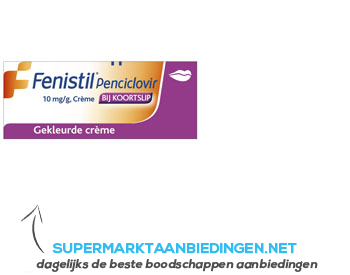 Fenistil Penciclovir 2gr (koortslipcrème) aanbieding