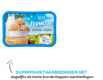 Fermette Mokka aanbieding