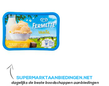 Fermette Vanille aanbieding