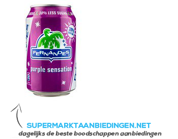 Fernandes Purple sensation aanbieding