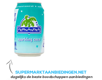 Fernandes Sparkling coco aanbieding