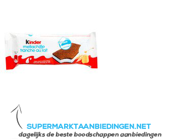 Ferrero Kinder melkschijfjes aanbieding