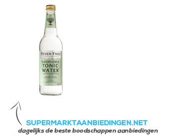 Fever Tree Elderflower tonic water