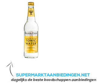 Fever Tree Indian tonic water aanbieding