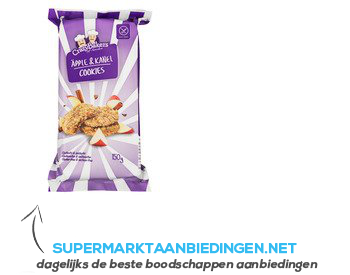 Finax Appel/ kaneel cookies glutenvrij aanbieding