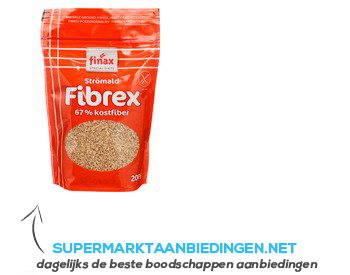 Finax Fibrex glutenvrij aanbieding