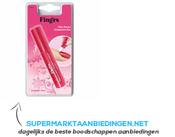 Fing'rs Nagellak correctie pen aanbieding