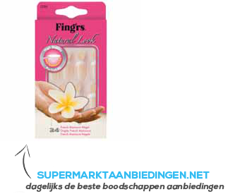 Fing'rs Nagelset natural look nude aanbieding