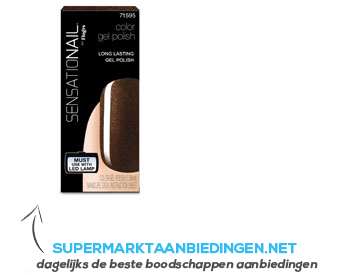 Fing'rs Sensationail espresso bean gel polish aanbieding