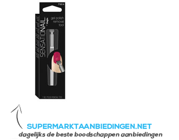 Fing'rs Sensationail gel polish removal tool aanbieding