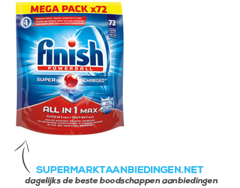 Finish All in one tabs aanbieding
