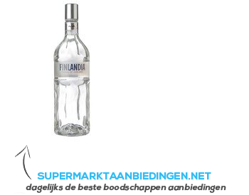 Finlandia Vodka aanbieding