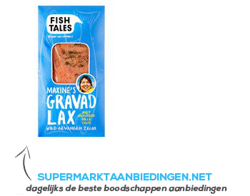 Fish Tales Keta gravad lax mosterd dille