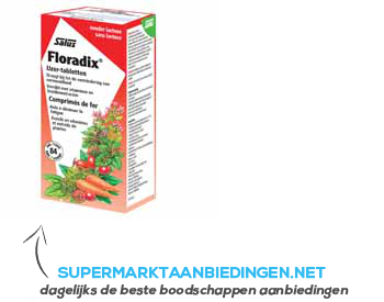 Floradix IJzer-tabletten aanbieding