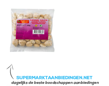 Flowerbrand Kemiri nuts aanbieding