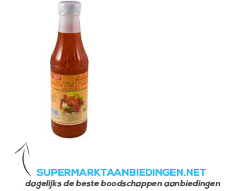 Flowerbrand Sweet chili sauce aanbieding