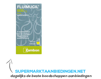 Fluimucil Bruistablet aanbieding