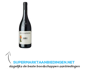 Fontanafredda Barolo 2010 aanbieding