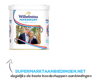 Fortuin Wilhelmina pepermunt aanbieding