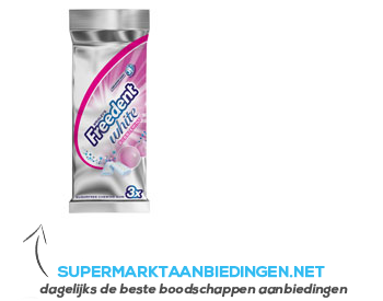 Freedent White bubblemint multipack aanbieding