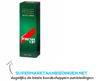 Fresh Up Original aftershave roller aanbieding