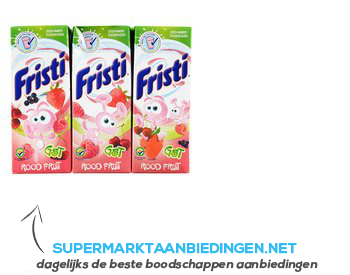 Fristi Rood Fruit (geen suiker)