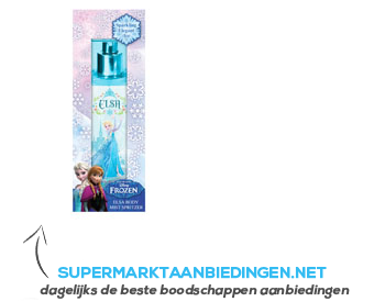 Frozen Anna body spritzer aanbieding