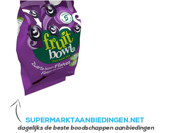 FruitBowl Blackcurrant flakes aanbieding