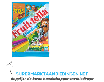 Fruittella Lange jan aanbieding