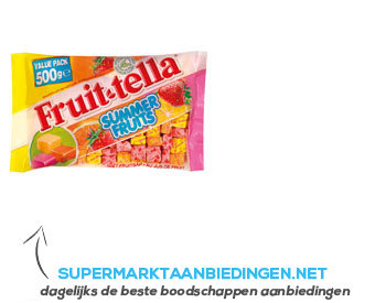 Fruittella Summerfruits aanbieding