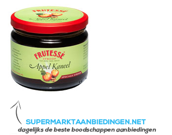 Frutesse Appel/ kaneel fruitstroop aanbieding