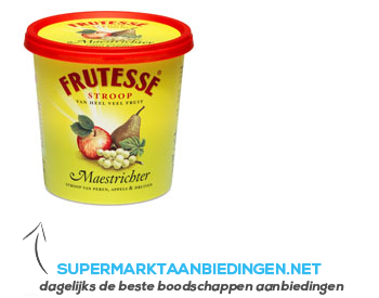 Frutesse Maestrichter fruitstroop aanbieding