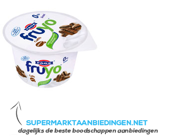 Fruyo Yoghurt koffie aanbieding