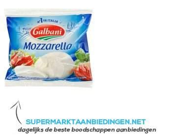 Galbani Mozzarella aanbieding