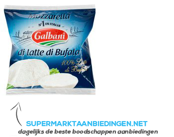 Galbani Mozzarella di latte di bufala aanbieding