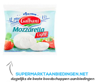 Galbani Mozzarella light