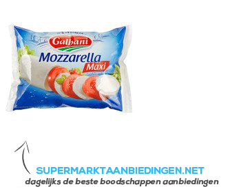 Galbani Mozzarella maxi aanbieding