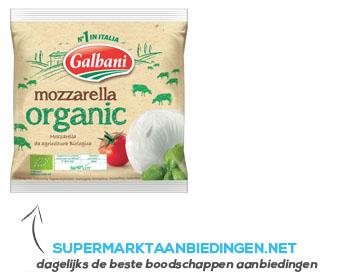 Galbani Mozzarella organic