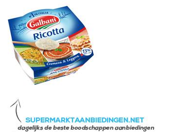 Galbani Ricotta aanbieding