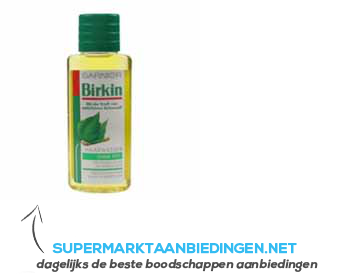 Garnier Berken haarwater met vet aanbieding