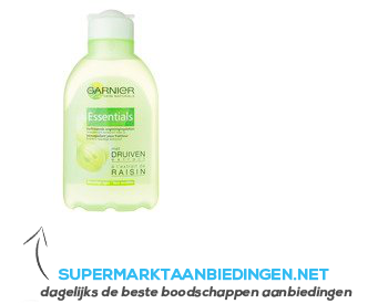 Garnier Essentials oogreinigingslotion aanbieding