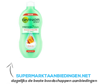 Garnier Intensive 7days bodymilk mango aanbieding