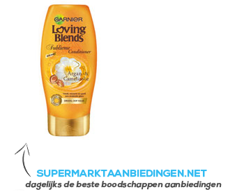 Garnier Loving blends argan&camelia conditioner aanbieding