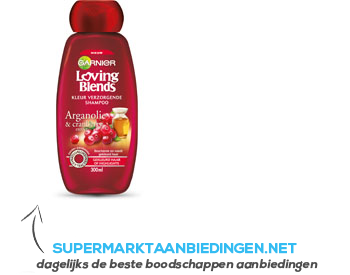 Garnier Loving blends arganolie&cranber. shampoo aanbieding