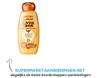 Garnier Loving blends honing goud shampoo aanbieding