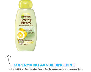 Garnier Loving blends klei & citroen shampoo aanbieding